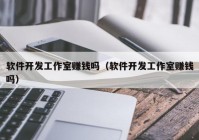 软件开发工作室赚钱吗（软件开发工作室赚钱吗）