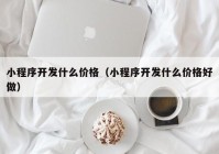 小程序开发什么价格（小程序开发什么价格好做）