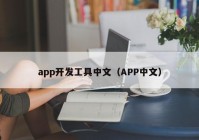 app开发工具中文（APP中文）